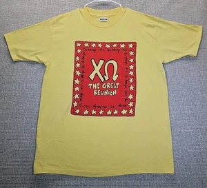 VTG Chi Omega 1960 1990 The Great Reunion Tshirt Sz XL SingleStitch USA Sorority - Picture 1 of 18