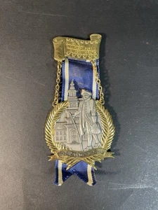 American Wandering Club Augsburg 1975 Benjamin Franklin Medal - Picture 1 of 8