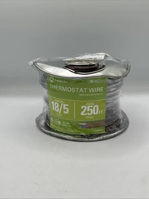 Southwire 64169611 250 ft. 18/5 Brown Solid CU Thermostat Wire - Image 1 of 3