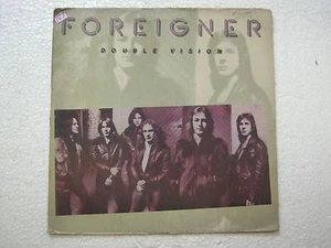 FOREIGNER DOUBLE VISION  RARE LP RECORD vinyl 1978 INDIA INDIAN VG+ - Picture 1 of 4