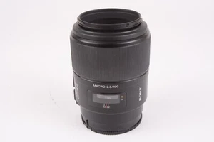 Sony A 100mm f/2.8 Macro Prime Telephoto Zoom Digital Camera Lens #T-51009 - Picture 1 of 9