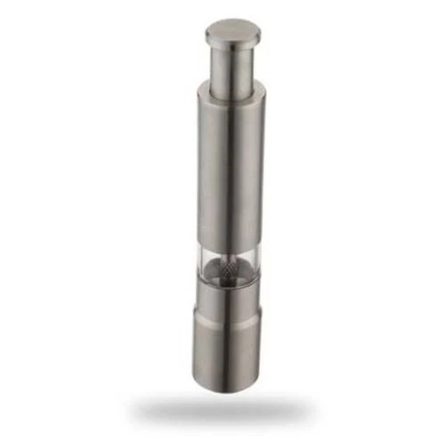 Auf Daumenruck: Mechanische Luxus Salz-und Pfeffermühle ! Gewürzmühle Edelstahl - Bild 1 von 1