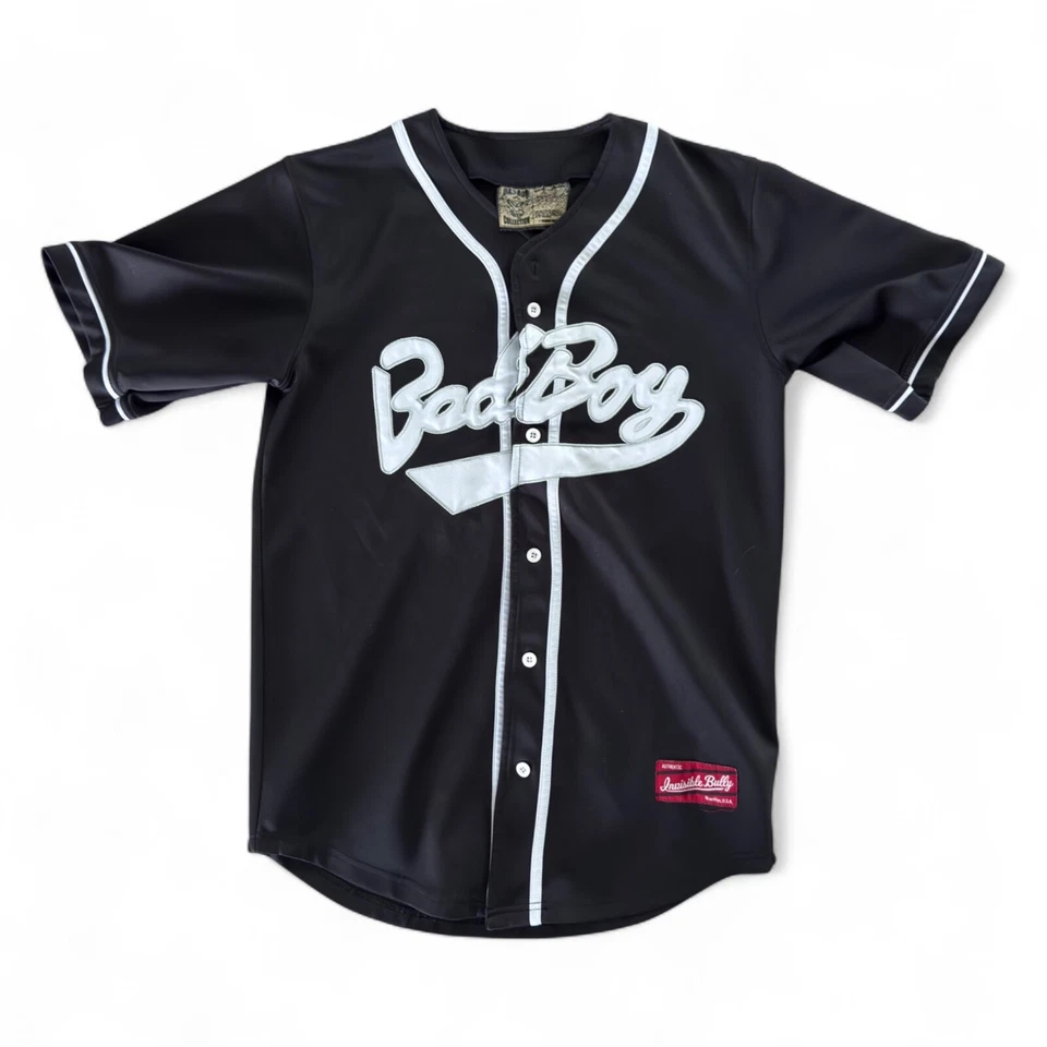 Bad Boy Biggie #72 Jersey Medium Hip Hop Rap Shirt Invisible Bully Black M - Image 1 of 4