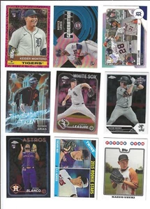 18 MLB Rookies Cards: Keider Montero, Royce Lewis, Riley Greene, Rayner Arias, J - Picture 1 of 2