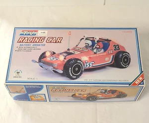 Racing Car Battery Operated CG 2033 Toys Vintage - Picture 1 of 24
