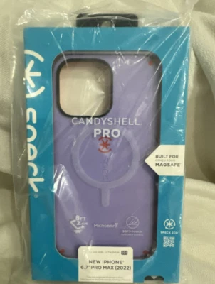 SPECK CandyShell Pro con Funda de Teléfono Magsafe para iPhone 14 PRO MAX, Tacto Suave Nuevo Foto 1 de 4