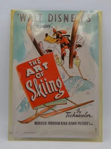 Tin Plate 'Walt Disney's Goofy in - The Art of Skiing' - Picture 1 of 1