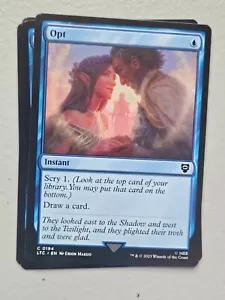 MTG l Opt (x4 Playset) | (NM) Lord of the Rings Commander - Picture 1 of 1