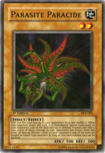 YGO-1x-Heavy Played-Parasite Paracide - PSV-003 - Súper Raro - 1ª Edición-Phara - Imagen 1 de 1