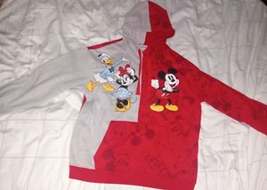 Disney Mickey & Friends Red & Grey Hoodie Youth XL (15 - 17) - Picture 1 of 5