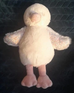 NEXT duck chick soft toy plush baby with floral wings VGC 592-328-012 - Picture 1 of 9