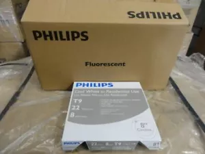 Case of (12) Philips FC8T9 / Cool White Plus Fluorescent Bulbs, 22 Watt, 8" Circ - Picture 1 of 5