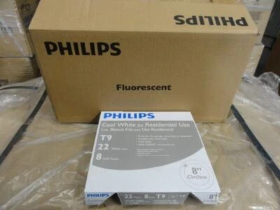 Case of (12) Philips FC8T9 / Cool White Plus Fluorescent Bulbs, 22 Watt, 8" Circ - Image 1 of 4