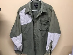 Guide Series Hunting Shooting Fishing Shirt Button up XL Padded Shoulder 2 Tone - Picture 1 of 5