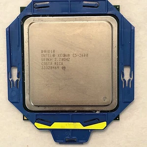 INTEL XEON E5-2680 2.70GHZ 8-CORE CPU PROCESSOR - SR0KH - Picture 1 of 1