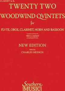 22 Woodwind Quintets - New Edition - Picture 1 of 1