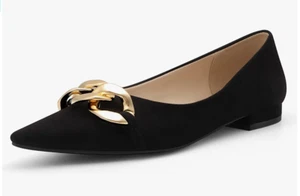 DREAM PAIRS Womens Flats Comfortable Dressy Ballet Pointed Toe shoes Sz 7 - Picture 1 of 5