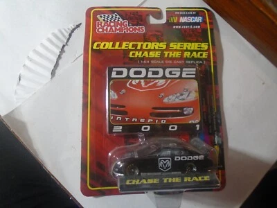 Racing Champions, 2001 Collectors Series Dodge Intrepid, Poursuite L Course Noir - Photo 1/2