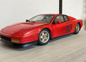 POCHER Ferrari testarossa 1/8 scale Red model car Kit Rivarossi Diecast Rare