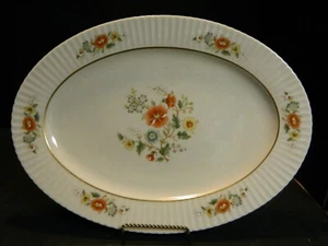 Vintage Lenox Temple Blossom Oval Serving Platter 15.75" x 11.5" Excellent Cond - Picture 1 of 8
