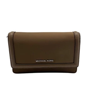 Michael Kors Driftwood Nylon Phone Crossbody - Picture 1 of 14