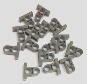 LEGO GRIS OSCURO TECHNIC CONECTOR PLACA LOTE / TAMAÑO 1x2 / CANTIDAD 15x / Parte #32530 - Imagen 1 de 2