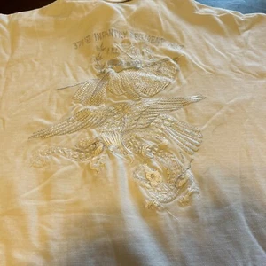 polo stadium ralph lauren freedom seekers eagle dragon embroidered  shirt 4XLT - Picture 1 of 11