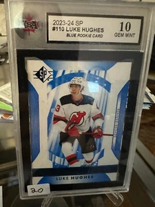 luke hughes SP blue rookie ksa 10 - Bild 1 von 1