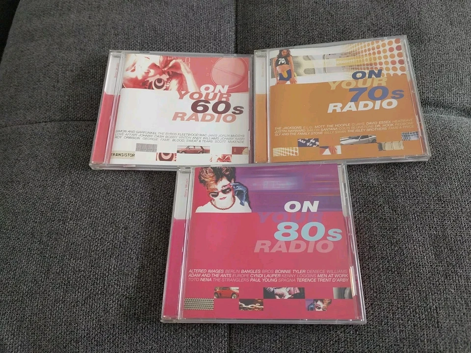 On Your 60s,70s, 80’s Radio 3 CD  Set Rock Music Hits Bangles Cyndi Lauper VGC - Image 1 of 3