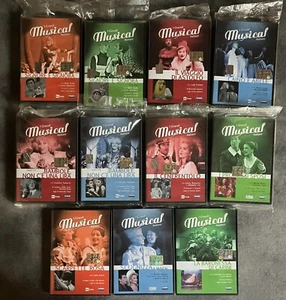 I GRANDI MUSICAL ITALIANI - Lotto 11 dvd (9 sigillati) - Foto 1 di 1