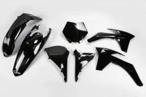 kit plastiche carene Ktm SX 125 - 150- 250 SXF 250 - 350 - 450 2011 - 2012 nero - Imagen 1 de 1