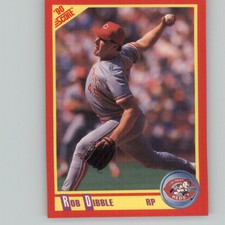 1990 Score Rob Dibble Cincinnati Reds #277