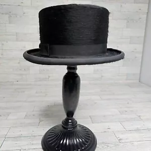 VINTAGE Biltmore Black Dressage Silk Finish Riding Hat, Size 6 7/8-7 w/ Box - Picture 1 of 10