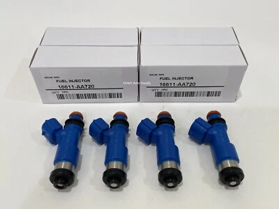 4 INYECTORES DE COMBUSTIBLE NUEVOS OEM 565cc 16611-aa720 para wrx sti impreza legacy 2,5 l Foto 1 de 4