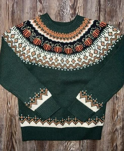 Kiel James Patrick Pumpkin Thanksgiving Halloween sweater 6 - Picture 1 of 5