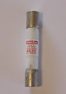 Ferraz Shawmut Sicherung, 35A, AG35, 0SLC035.T  - Bild 1 von 1