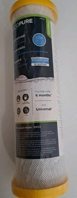 Ecopure Epu2l Replacement Water Filter, White/Yellow New Sealed - Image 1 of 2
