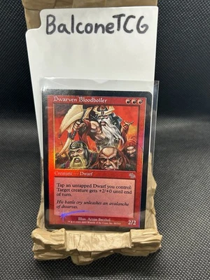 Magic the Gathering Dwarven Bloodboiler (84)(Foil) Judgment - Image 1 of 4