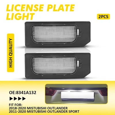 Kit completo de matrícula LED blanca para 11-20 Mitsubishi Outlander Sport ASX Foto 1 de 4