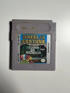 Wheel Of Fortune (Nintendo Gameboy, 1990) Loose Game Cartridge Only Tested - Picture 1 of 2