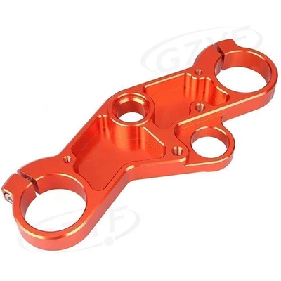 Abrazadera superior delantera naranja triple árbol extremo superior para Suzuki GSXR600 750 GSXR1000 Foto 1 de 4