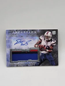 Robert Woods 2013 Inception AUTO PATCH /150 ROOKIE USC Trojans Buffalo Bills - Bild 1 von 2