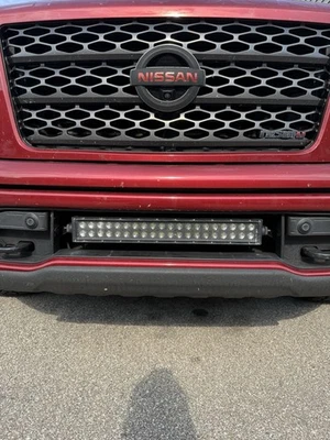 2016-2019 Nissan Titan No-Drill Floating Light Bar Mount - Image 1 of 4