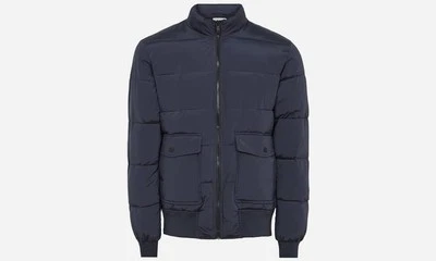 Reiss “Rider” UK (S) Quilted Down Puffer Jacket Navy 38” Chest BNWOT RRP £195 - Image 1 of 4