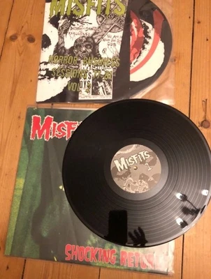 2 LPs The Misfits Vinyl Punk Wave Psycho Schallplatten Sammlung Limitiert Rar ! - Bild 1 von 4