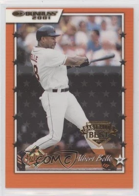 2001 Donruss Baseball's Best Bronze Albert Belle #56 - Image 1 of 2