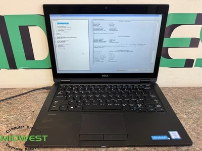 Dell Latitude 5289 i7-7600U 2.80GHz 16GB RAM No OS/HDD/SSD (For Parts) - Image 1 of 4