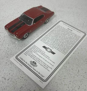Matchbox Models Of Yesteryear 1970 Chevrolet  Chevelle SS 454 Red 1:43 Scale - Picture 1 of 5