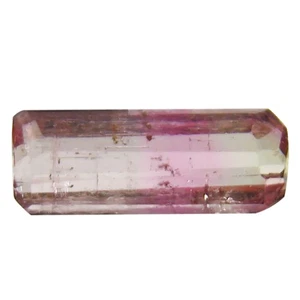 0.55 ct AAA+ Valuable Octagon Shape (8 x 3 mm) Natural Bi-Color Tourmaline - Picture 1 of 1