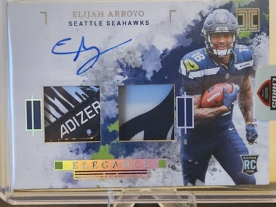 Elijah Arroyo RPA /25 - 2025 Panini Impeccable On-Card Auto Glove & Jersey Patch - Image 1 of 2